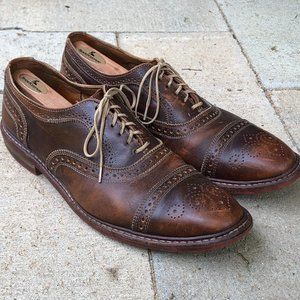 Allen Edmonds Strandmok Brogue Leather Dress Shoes